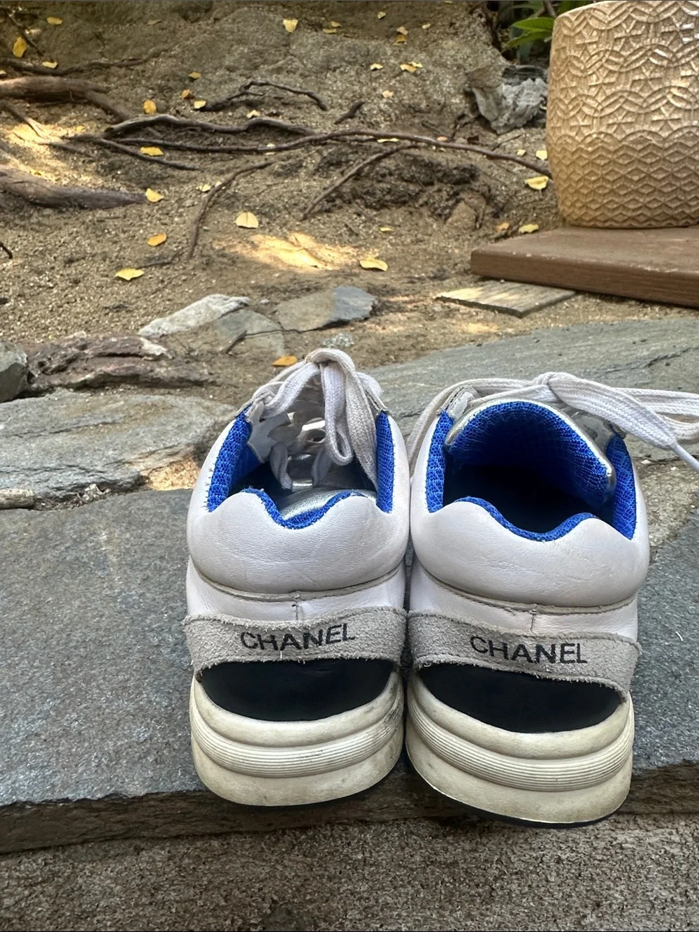 Chanel  CC Logo Sneakers